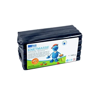 Afbeelding van Becks Plastilin B100490 Zwarte pasta, 500 g