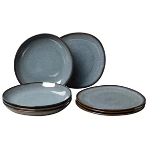 Afbeelding van Villeroy &amp; Boch Lave Gris Serviesset 8 delig