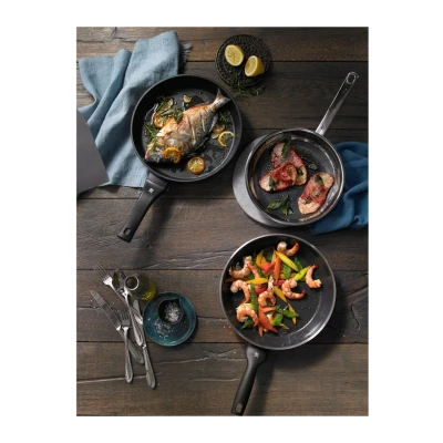 Afbeelding van WMF PermaDur Premium Koekenpan 24 Cm Zwart