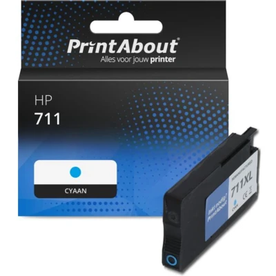 Afbeelding van Huismerk HP 711 (CZ130A) Inktcartridge Cyaan