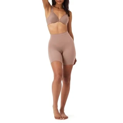 Image de Spanx Short Power pour femme, Café au lait, S