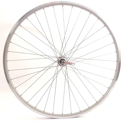 Afbeelding van Achterwiel Rodi Connect 28 / 8/9/10 speed 622 x 19 met snelspanner en RVS spaken zilver