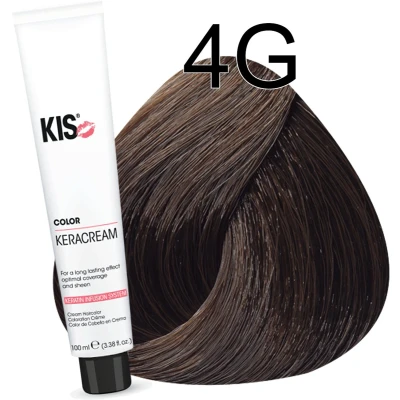 Afbeelding van KIS KeraCream Color 100 ml 4G Middel Goudbruin