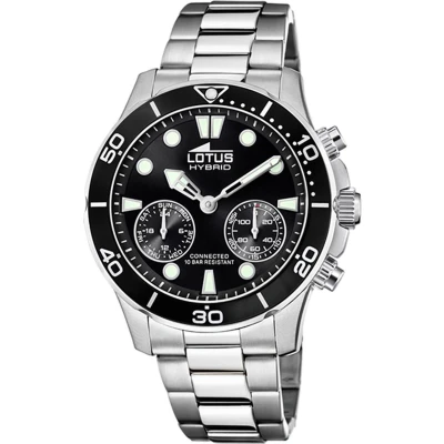 Afbeelding van Lotus Connected Chronograaf, Heren, Maat: One Size, Black