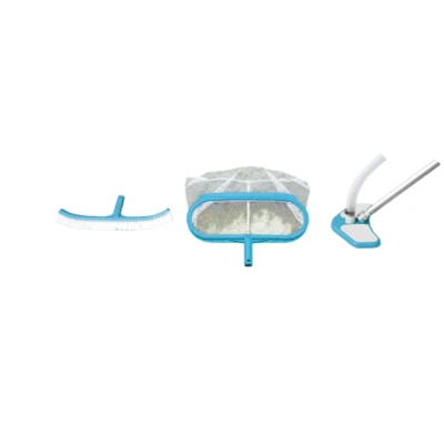 Afbeelding van Intex Deluxe Cleaning Kit Schoonmaakset Blauw Zwembad Schoonmaak