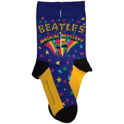 Afbeelding van The Beatles Magical Mystery Tour Sokken Blauw