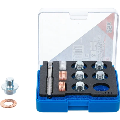 Afbeelding van BGS Reparatieset voor olieaftap schroefdraad M11 x 1,5 mm