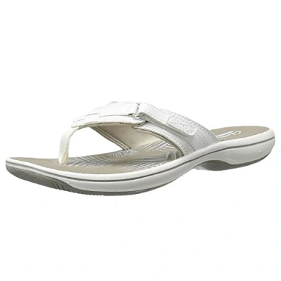 Afbeelding van Clarks Breeze Sea Tongues Vrouw, Synthetisch, wit