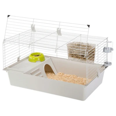 Afbeelding van Ferplast Caviakooi Cavie 80 Dierenverblijf 79x49x38.5 cm Grijs