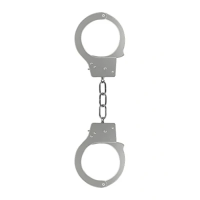 Afbeelding van OUCH! Klassieke Beginners Handboeien voor Spannende Toevoeging met Veiligheids Knop Zilver
