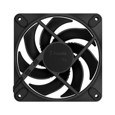 Image de Ventilateur PC Momentum 12 FDB Contrôle PWM Pales balayées qui réduit le bruit Noir