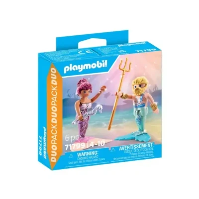 Afbeelding van Playmobil Zeemeermin En Triton.