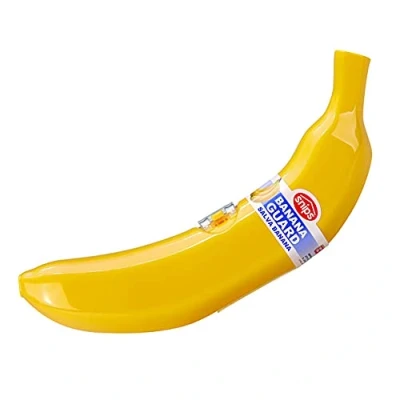Afbeelding van Snips Red de banaan Container om te beschermen Lunchbox Kleur geel 25 x 5,5 cm Gemaakt in Italië Bpa Free
