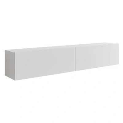 Afbeelding van Meubella TV Meubel Asilento Mat wit 180 cm