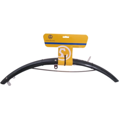Afbeelding van Voorspatbord 28&quot; kunststof 45 mm zwart