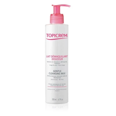 Afbeelding van Topicrem Melk Face Care Hydra+ Gentle Cleansing Milk