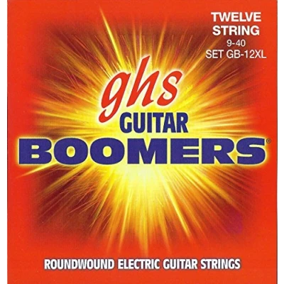 Afbeelding van GHS E Git.snaren,09 40,12 String nikkel Plated roundwound Elektrische gitaarsnaren