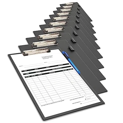 Image de Rapesco 1745 Business Pack: 10 Porte Blocs Standards, A4+, Noir