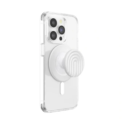 Image de PopOut PopSockets compatible MagSafe Coconut Creme Curves