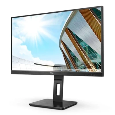 Image de AOC Pro line 24P2QM P2 Series écran LED 24&quot; (23.8&quot; visualisable) 1920 x 1080 Full HD (1080p) @ 75 Hz VA 300 cd/m² 3000:1 4 ms HDMI DVI DisplayPort VGA haut parleurs noir