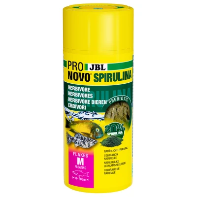 Afbeelding van Jbl Pronovo Spirulina Vlokken M Vissenvoer 250 ml