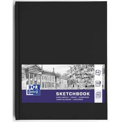 Image de Sketchbook Oxford Art brochure 192p 100g noir