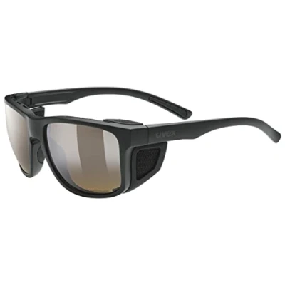 Afbeelding van uvex sportstyle 312 VPX Sportbril voor dames en heren, fotochroom, gepolariseerd, matzwart/bruin, één maat