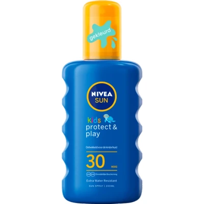 Afbeelding van Nivea Sun Kids Zonnespray Gekleurd SPF30 200ml