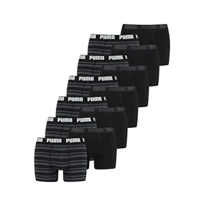 Afbeelding van Puma Heritage Stripe 2 PACK Onderbroeken, Heren, Maat: Large, Black