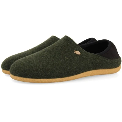 Afbeelding van Hot Potatoes Pantoffels, Heren, Maat: 44, Green Textiel
