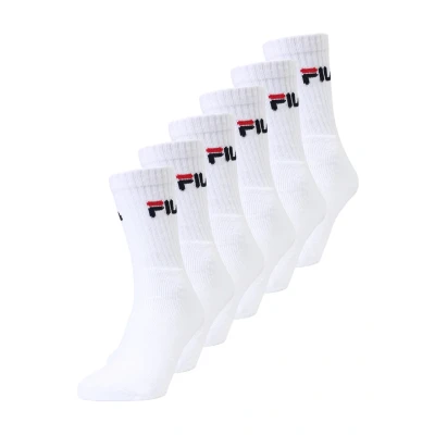 Afbeelding van Fila F9505/6 uniseks sokken, Wit.
