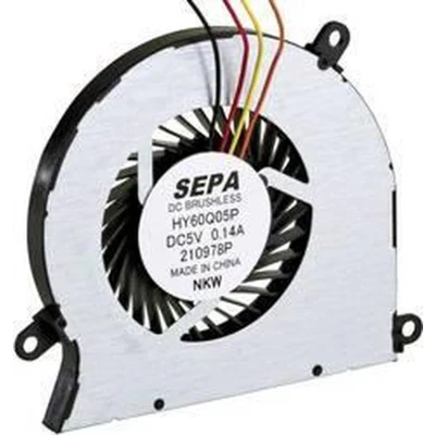 Afbeelding van SEPA HY60Q05PSE04A Radiaalventilator 5 V/DC 4.1 m3/h (l x b h) 60.9 56.4 mm