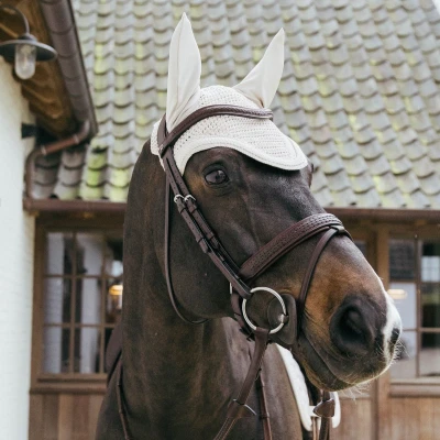 Afbeelding van Kentucky Oornetje Wellington Gevlochten Soundless Beige Full Agradi.be