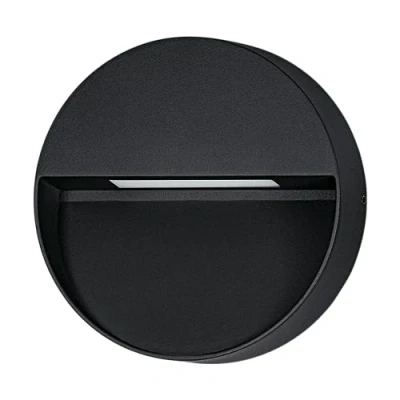 Afbeelding van EGLO Maruggio Wandlamp Buitenverlichting LED Ø 15 cm IP65 Zwart aluminium 3000K &lt; &gt; 6500K