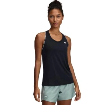 Afbeelding van Under Armour TECH Knockout TANK Top, Dames, Maat: XXL, Black/white