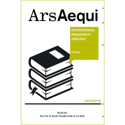 Afbeelding van Ars Aequi Wetseditie Internationaal Privaatrecht 2020/2022