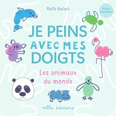 Afbeelding van Je peins avec mes doigts les animaux du monde