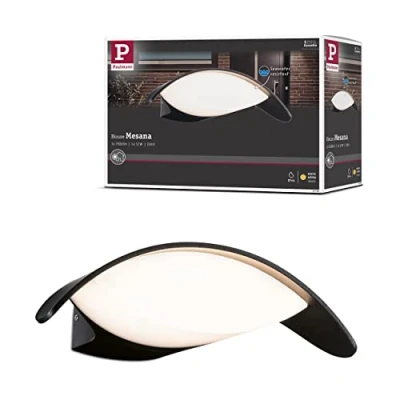 Afbeelding van Paulmann Mesana 94765 LED buitenlamp (wand) 12 W Antraciet