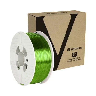 Image de Verbatim Vert transparent 1 kg filament PETG (3D)