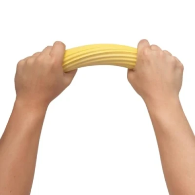Afbeelding van CanDo Twist n Bend Oefenstang, flexibel, geel/super zacht, 30 cm, 10 1511