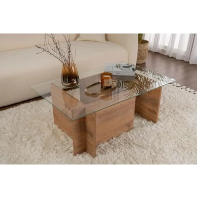Afbeelding van Asir Salontafel Atlantisch grenen 105 x 65 40 cm
