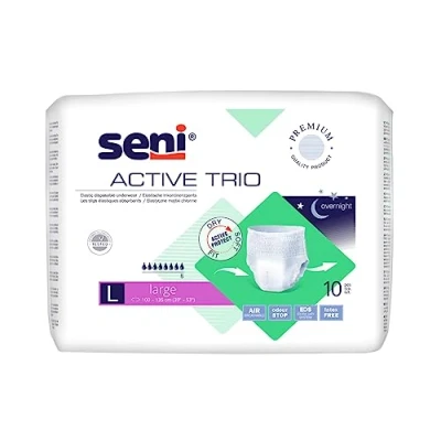 Afbeelding van Seni Active Trio Large 8 pakken van 10 stuks