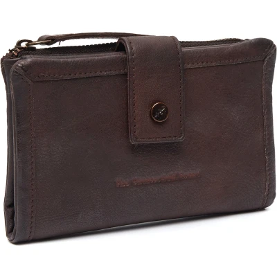 Afbeelding van The Chesterfield Brand Leren Portemonnee Bruin Amalfi Black Label