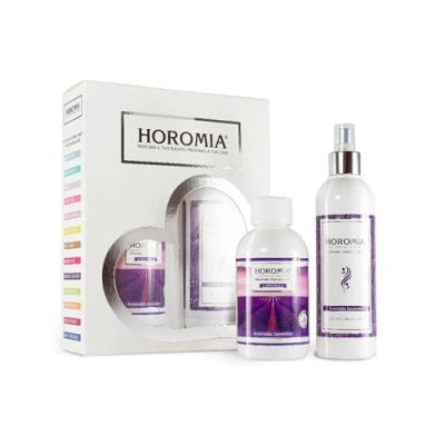 Afbeelding van Horomia Geschenkset Aromatic Lavender Wasparfum &amp; Textielspray Geur bij de Was Wasgeurtje Parfum voor Geurbooster