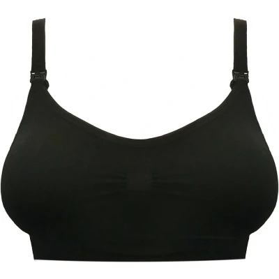 Afbeelding van MAGIC Bodyfashion Mama Comfort Nursing Bra Zwart Dames Maat XXL
