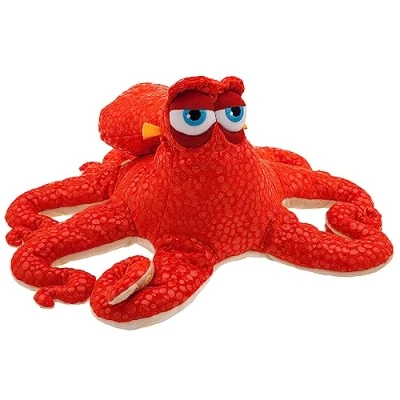 Afbeelding van Disney Store Officieel pluche dier Hank uit de wereld van Dory, 45 cm, zacht figuur met geborduurde details, voor kinderen vanaf geboorte