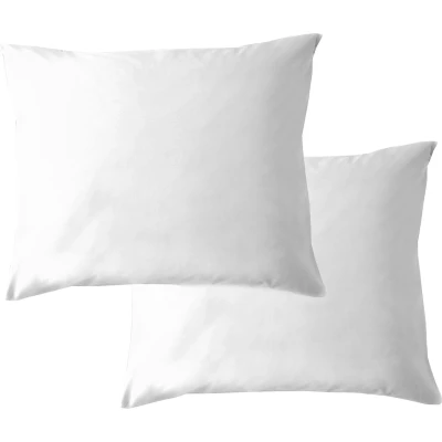 Afbeelding van Cinderella Premium Molton Kussensloop Kussenbeschermer Set van 2 Kussenslopen 60 x 70 cm Wit
