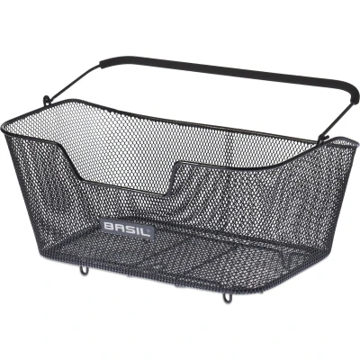 Afbeelding van Fietsmand Basil Base L 48 x 30 23 cm zwart