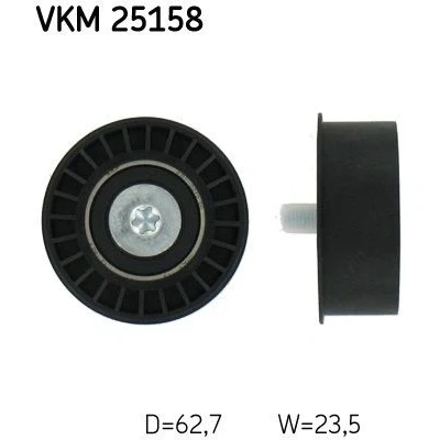 Afbeelding van Skf Geleiderol distributieriem VKM 25158