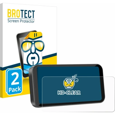 Afbeelding van BROTECT Screenprotector voor Carpuride W603 6.3&quot; Folie Beschermfolie transparant (2 Stuks)